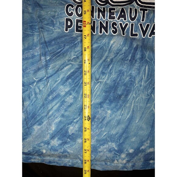 Colortone Good Vibes Conneaut Lake Pennsylvania Tie Dye Graphic T-Shirt Size L - Picture 2 of 4